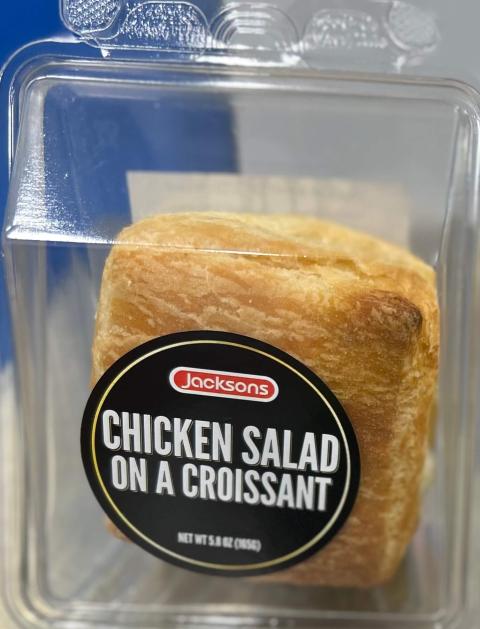 Jacksons Chicken Salad On A Croissant