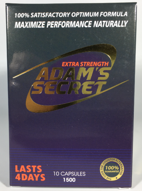 Adams Secret Extra Strength 1500