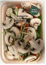 Label, Mushroom Stir Fry Blend