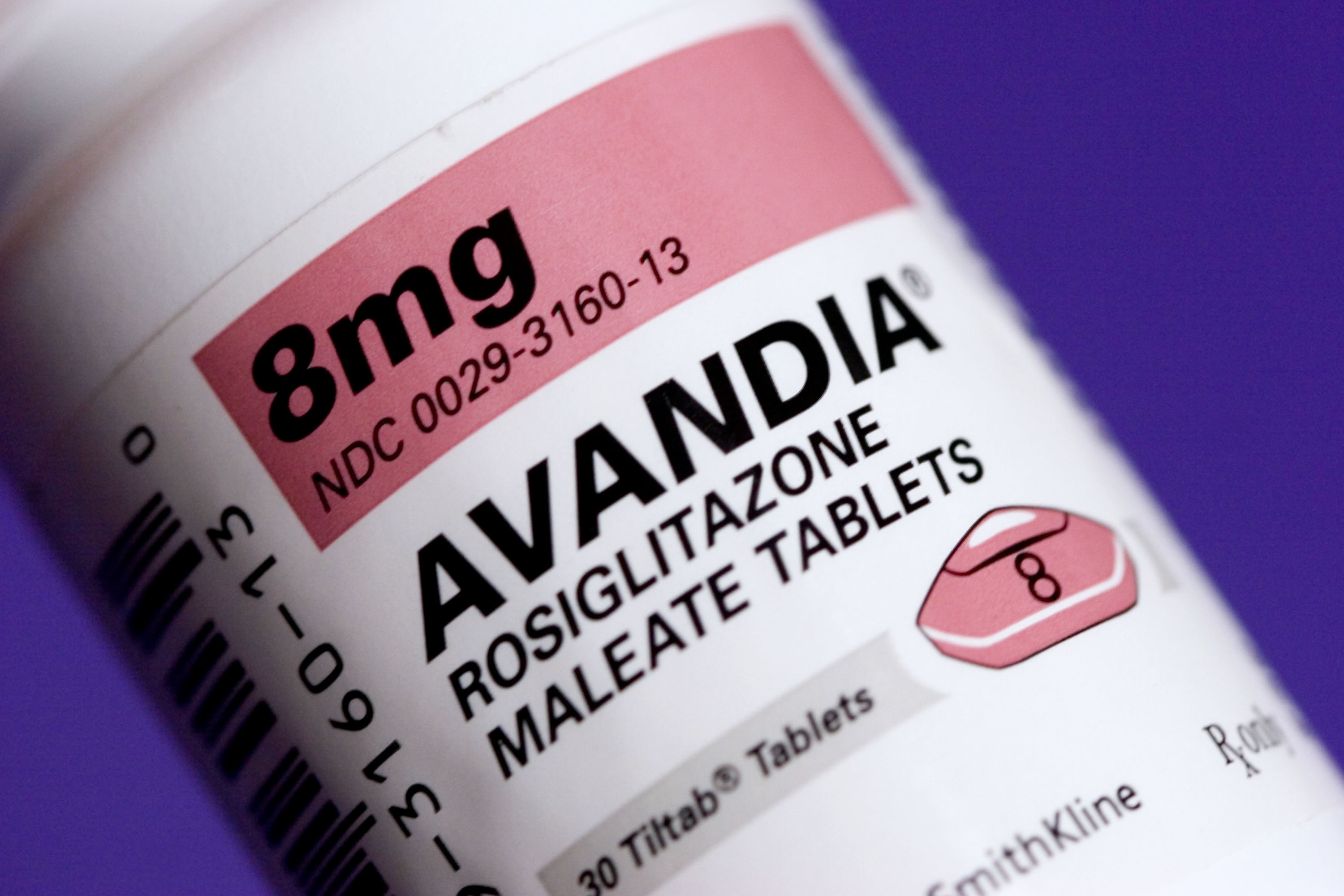 Avandia Bottle