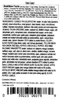 Image 1 - Label, Rotini Salad