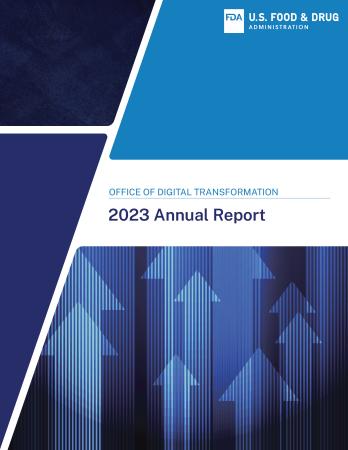 FDA ODT 2023 Annual Report Cover