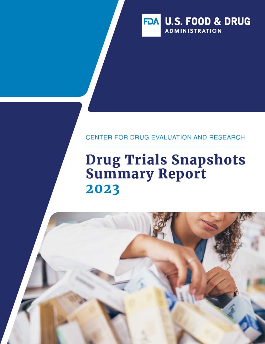 Drug Trials Snapshots Summary Report 2023 Cover