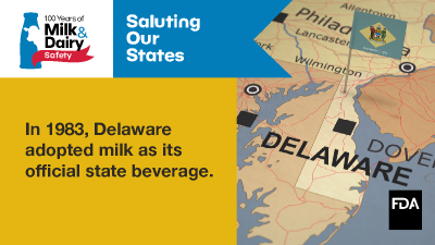 State Salute for Milk & Dairy Safety: Delaware