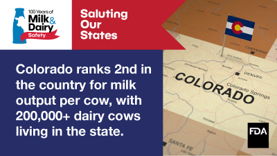 State Salute for Milk & Dairy Safety: Colorado