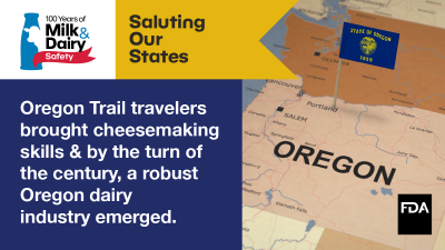 State Salute for Milk & Dairy Safety: Oregon