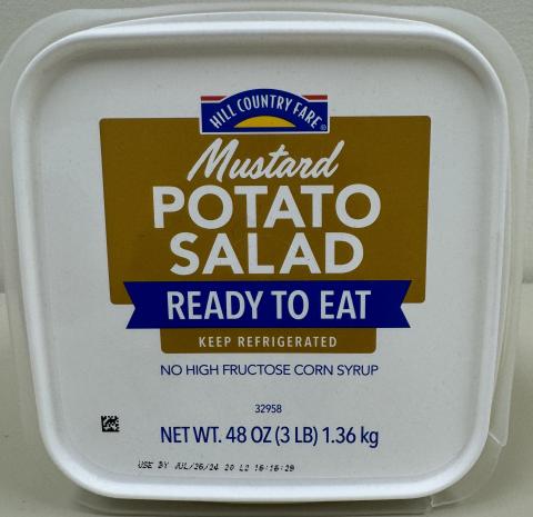 Image 3: “Photograph of Package Lid Mustard Potato Salad, 48 oz.”