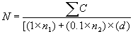 BAM 3:  Formula for computing aerobic plate count (APC)