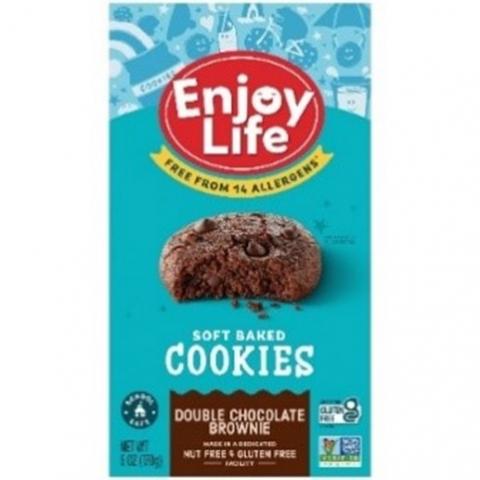 3rd photo “Enjoy Life – Soft Baked Cookies – Double Chocolate Brownie, 6 oz”