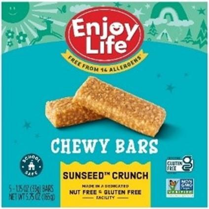 6th “Enjoy Life Chewy Bars – Sunseed Crunch, 5.75 oz”