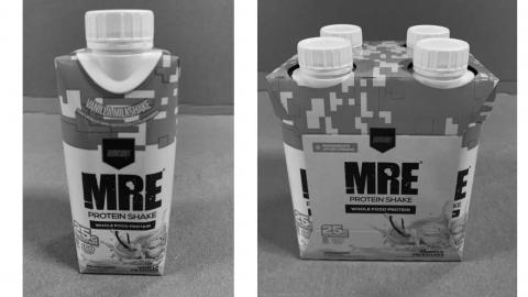 MRE Vanilla Milk Shake Protein Shake 4ct 330ml cartons