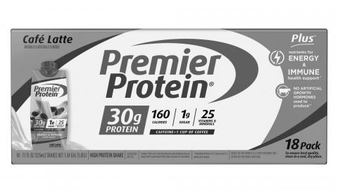 Premier Protein Cafe Latte 18ct 330ml cartons