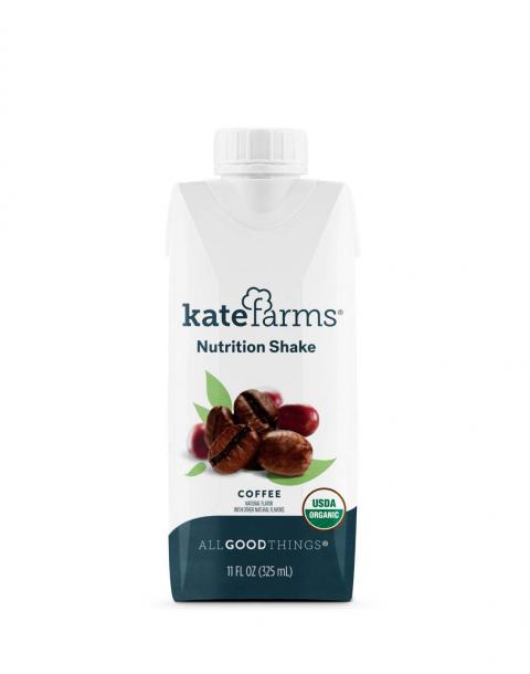 Kate Farms Nutrition Shake Coffee 12ct/11 fl oz cartons