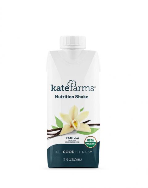 Kate Farms Nutrition Shake Vanilla 12ct/11 fl oz cartons