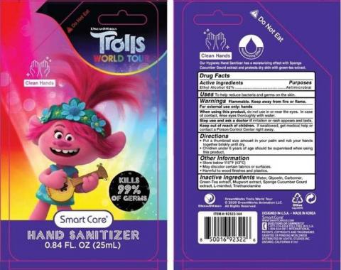 Trolls Hand Sanitizer 