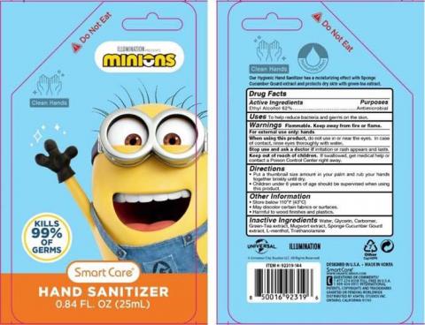 Minions Hand Sanitizer 