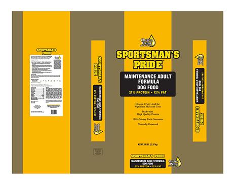 Image – SPORTSMANS PRIDE, MAINTENANCE ADULT FORMULA DOG FOOD, NET WT. 50 LBS.