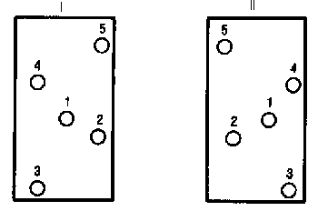 PROBE LOCATIONS FOR GRAIN CARLOT SAMPLE COLLECTION