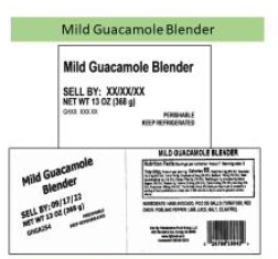 Mild Guacamole Blender