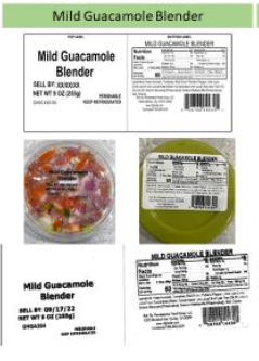 Mild Guacamole Blender