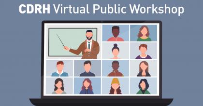 Feature graphic for CDRH Virtual Public Workshop