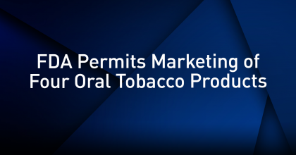 CTP - Premarket Tobacco Product Marketing Granted Orders - Oral Tobacco Products