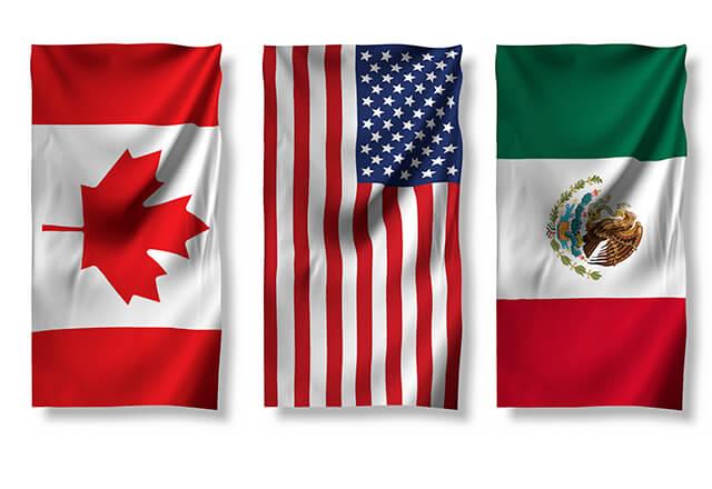 USMCA Flags