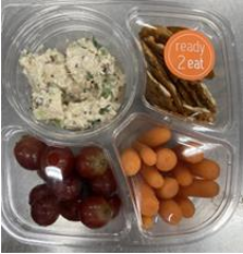 Ready Meals Chicken Salad Quad Tray Package