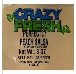 Photo 1 - Labeling, Crazy Fresh Perfectly Peach Salsa