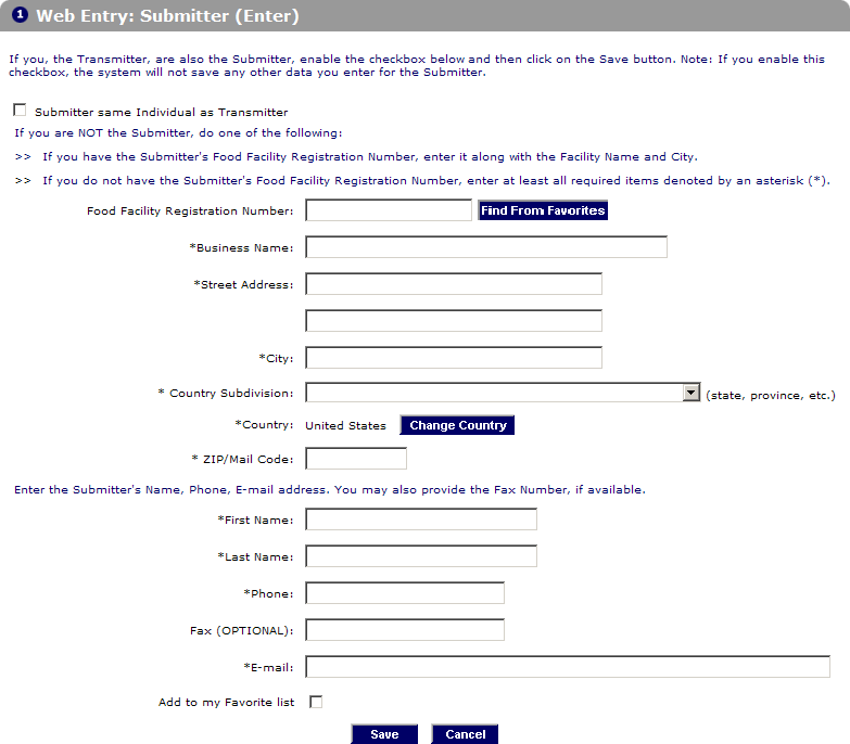 PNSI - Creating a New Web Entry Step 6