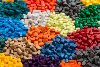 Colored Plastic Resins