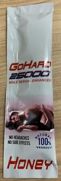 GOHARD 2500 Honey packet, front and label