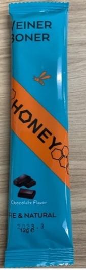 Weiner Boner Honey packet, front label