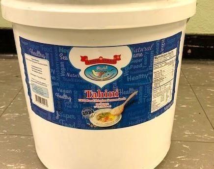 Bulk Label for Karawan Brand Tahini