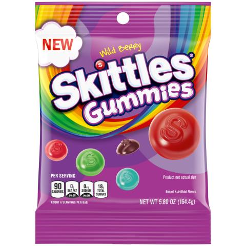 11th Photo - SKITTLES® Wild Berry Gummies Peg Pack 5.8 oz, 2.93oz