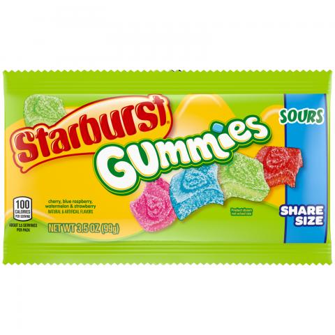 4th Photo - STARBURST® Gummies Sours Share Size 3.5oz