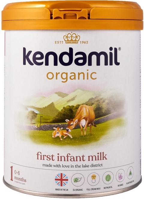 Labeling, Kendamil Organic first infant milk 1