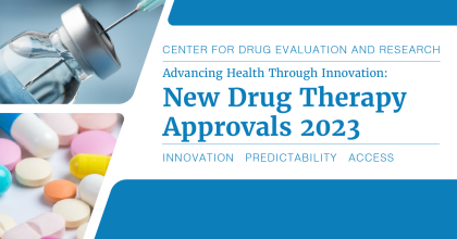 New Drug Therapy Approvals 2023 Report Cover