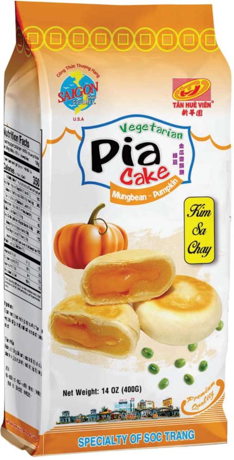 Image 2 – Labeling, BANH PIA Mung Bean Pumpkin 400g X30 THV 1637 30pack(14oz-ct)/case