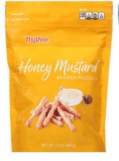 HyVee Honey Mustard Flavored Pretzels