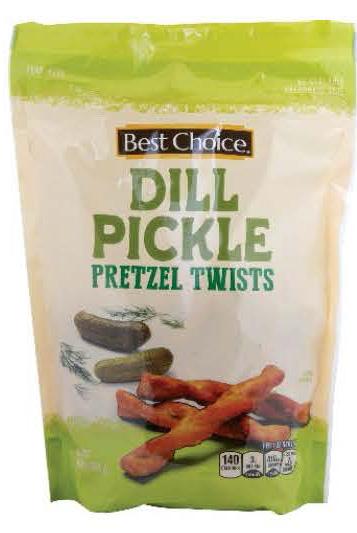 Best Choice Dill Pickle Pretzel Twists