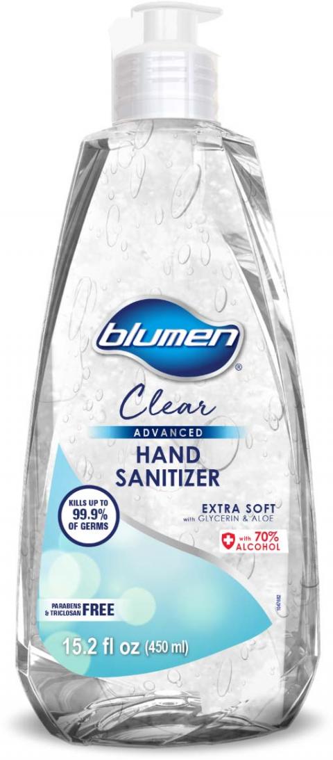 Product image, BLUMEN ADVANCED HAND SANITIZER 15.2 FL OZ