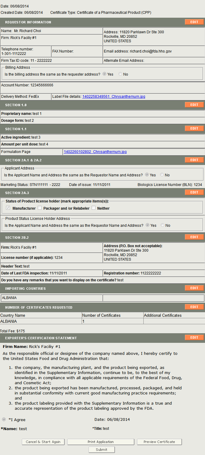 Figure 5 Review Update page