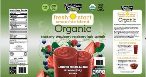 Image 9 – Labeling, Rader Farms Fresh Start Smoothie Blend