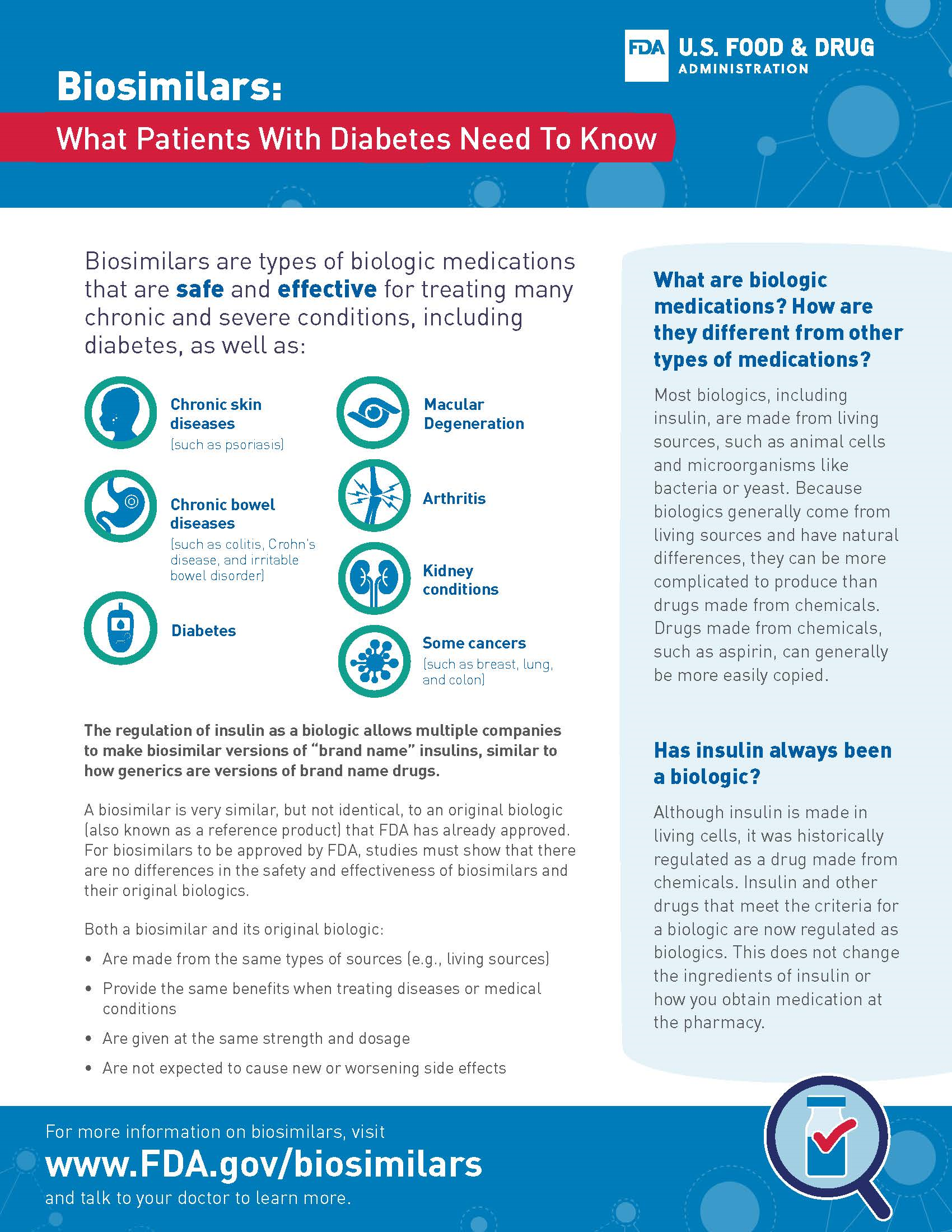 Biosimilars - What Patients with Diabetes Need to Know