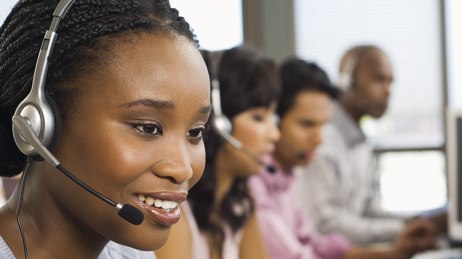 CDER subtopic woman wearing headset