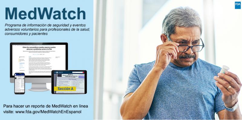 Alerta de seguridad de MedWatch