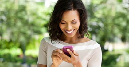 Women Using Smartphone