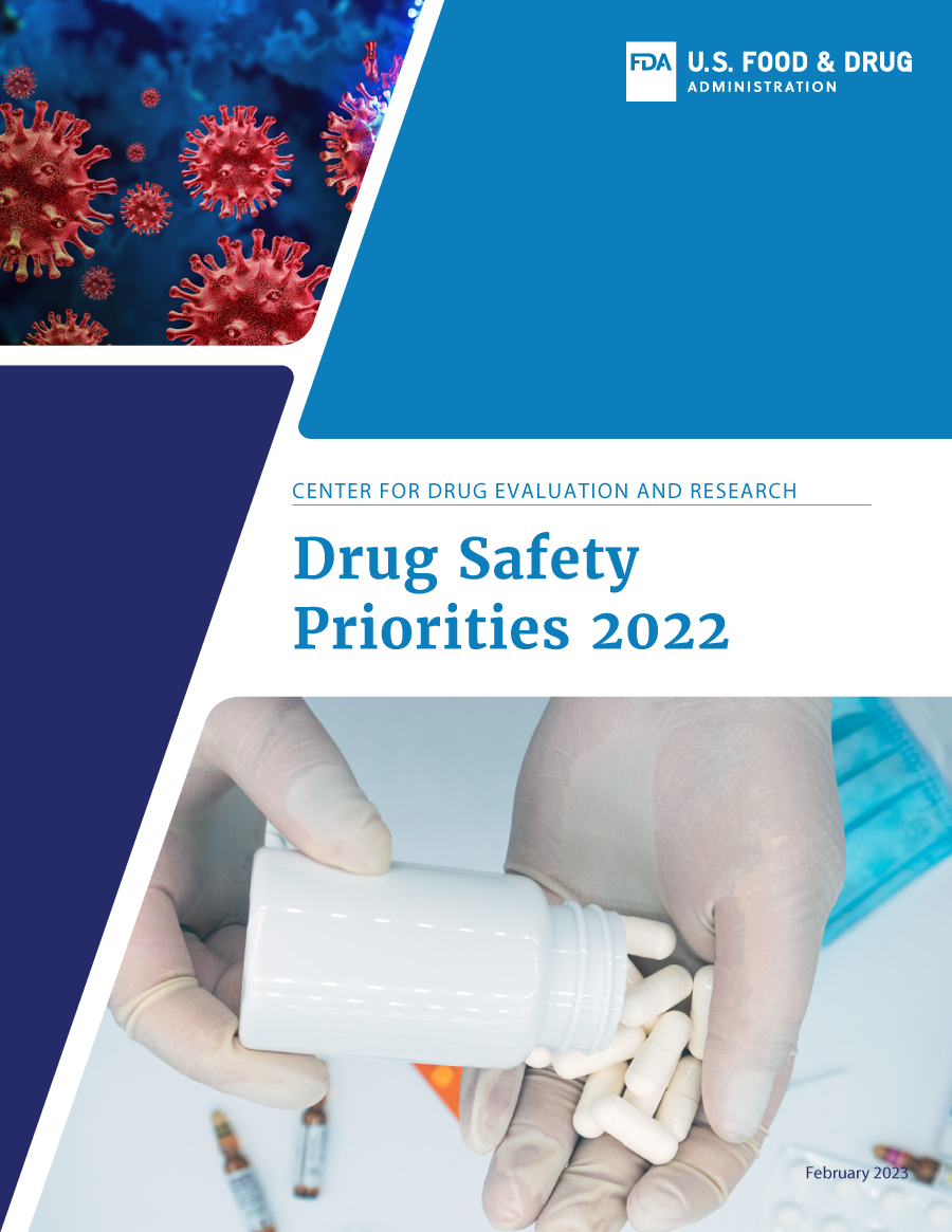 2022 Drug Safety Priorities Report Cover