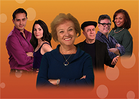 Characters from the Nunca Mas Novela Series